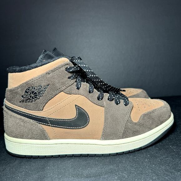Jordan Other - Nike Air Jordan 1 Mid SE Dark Chocolate Men's Shoes - Size 8